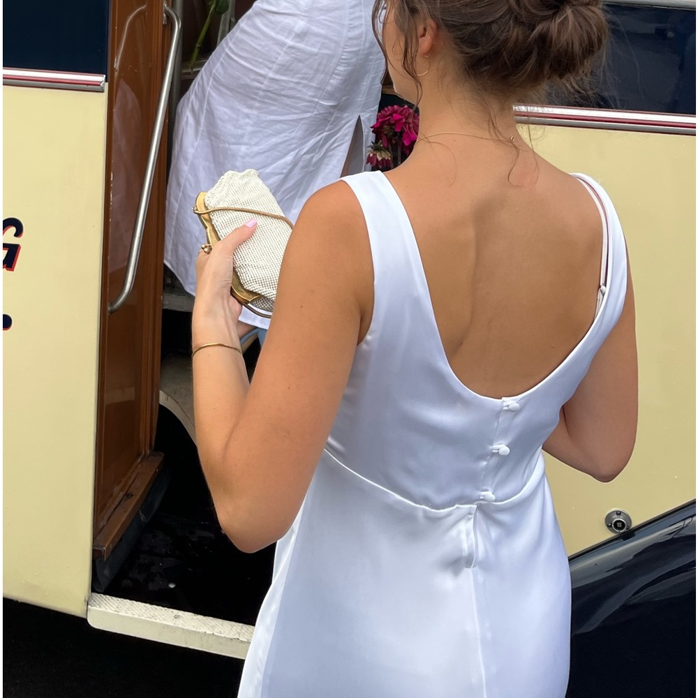 Park and fifth white dress
